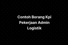 Contoh Pekerjaan Admin Warehouse